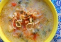 Кокосовый суп из лука-порея