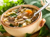 Грибной суп для похудения