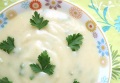 Картофельный суп-пюре с зеленью<