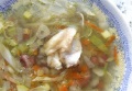 Куриный суп с фасолью<