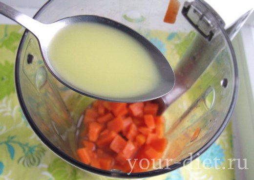 Имбирный сок с морковью в блендере