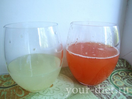 Цитрусовый сок с чесноком и имбирем