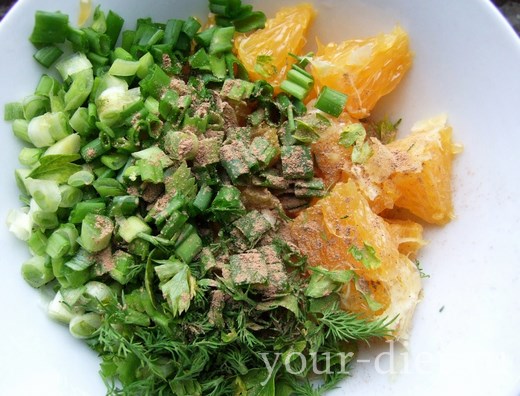Марокканский салат «Шерги»