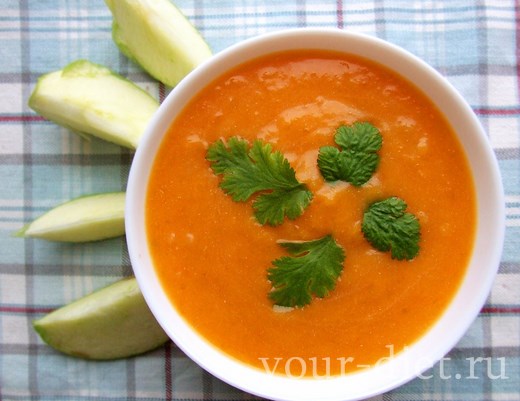 Изысканный крем-суп “5 ингредиентов”