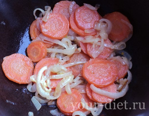 Морковный суп с мятой